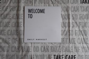 Daily Harvest Meal Kit Delivery Box - just opened