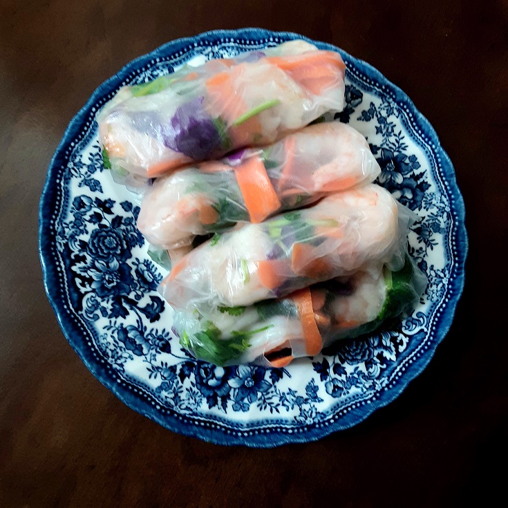 Fresh Spring Rolls Without Noodles | Seasonal Cookbook