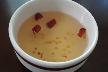 Vietnamese Fish Sauce in Dipping Bowl
