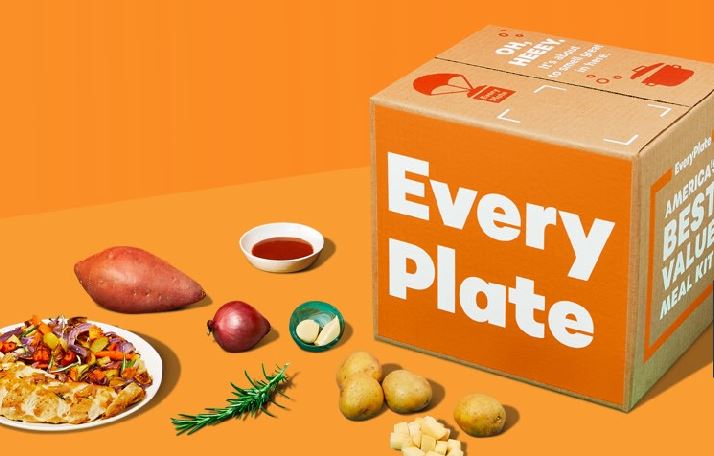 EveryPlate meal Delivery Kit Box